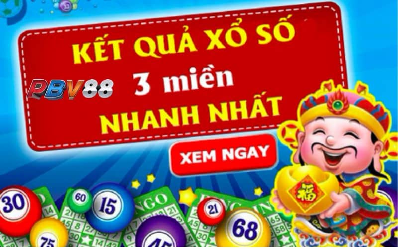 Xổ số 3 miền dựa vào kết quả quay thưởng của các đài